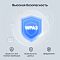 Фото-9 USB Wi‑Fi адаптер Mercusys MA20N &mdash; инфографика о поддержке WPA3, щит с надписью WPA3 на светлом фоне; контекст: сведения о шифровании и настройках безопасности.