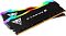 Фото-2 Комплект памяти Patriot Viper Xtreme 5 RGB PVXR548G80C38K, вид двух модулей под углом. На фото модули уложены внахлёст, видны чёрные радиаторы, белые логотипы Viper, надписи XTREME 5 и контактная гребёнка. Для страницы товара это помогает оценить толщину радиаторов и боковой профиль.