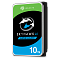 Фото-2 HDD Seagate SkyHawk AI ST10000VE001, изображение этикетки на корпусе под углом с видимой боковой гранью; показывает, как маркировка расположена на 3.5" накопителе для распознавания модели в каталоге.