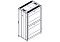 Фото-4 Напольный шкаф Systeme Electriс Uniprom 42U чёрный, UR3350