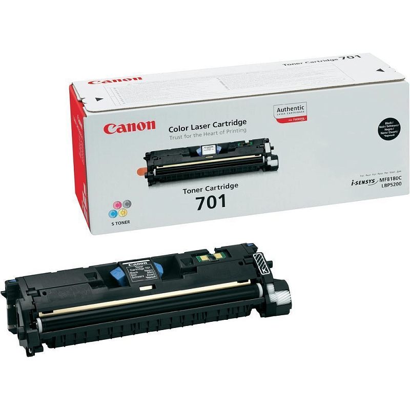 Фото Тонер-картридж Canon 701 Лазерный Черный 5000стр, 9287A003