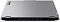 Фото-6 Ноутбук Lenovo LOQ 15IRX10, вид сверху на закрытую крышку. Видны гладкая серая поверхность, крупный логотип LOQ, шильдик Lenovo и две петли по нижнему краю. Фото помогает понять оформление крышки и внешний вид модели в закрытом состоянии.
