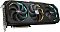 Фото-4 Видеокарта Gigabyte NVIDIA GeForce RTX 5070 Gaming OC, вид спереди. Показаны три вентилятора одинакового размера, прямоугольный чёрный кожух и цветные вставки на лопастях вентиляторов. Изображение раскрывает фронтальный дизайн и компоновку системы охлаждения на странице товара.