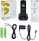 Фото-5 Радиотелефон DECT Sanyo RA-SD53RUBK, комплект поставки: коробка, трубка с базой, инструкция и гарантийный талон, кабель, аккумуляторы и сетевой адаптер; на белом фоне; важно для проверки комплектации.