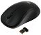 Фото-3 Мышь из комплекта Logitech MK540 Advanced, вид сверху под углом; чёрная беспроводная мышь с колесом прокрутки и рядом USB-приёмник, гладкий корпус без боковых кнопок; фото демонстрирует состав комплекта для страницы товара.