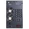 Фото-2 ИБП Powercom Macan Comfort 2000 MAC-2000, вид сзади; видны два вентилятора, шесть выходных разъёмов IEC, входной разъём питания, USB, последовательный порт и блок защиты линии; для страницы товара важно для проверки количества выходов и портов.