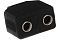 Фото-2 Переходник vcom Jack 3.5 (M) -&gt; 2 x Jack 3.5 (F), VAD7847