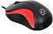 Фото-6 Мышь OKLICK 115S Проводная чёрно-красный, 711637