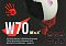 Фото-3 Мышь A4Tech W70 Max Проводная белый, W70 MAX (PANDA WHITE)