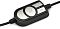 Фото-9 Наушники с микрофоном Oklick HS-M400, чёрные, крупный план USB-штекера на кабеле; видны прямой разъём USB-A, литой корпус коннектора и кабель с защитой от перегиба; фото помогает подтвердить тип подключения на странице модели.