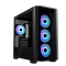 Фото-1 Корпус Asus A23 PLUS TG ARGB BLACK Mini Tower Без БП чёрный, 90DC00K0-B19010