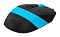 Фото-3 Мышь A4Tech Fstyler FM10 Проводная чёрно-синий, FM10 BLUE