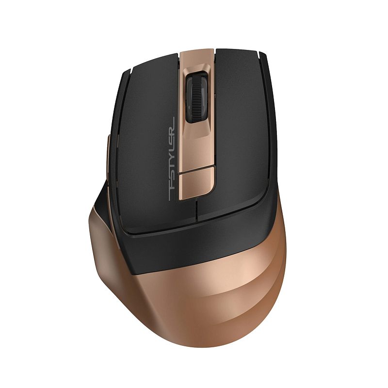 Фото Мышь A4Tech FG35 Беспроводная чёрный, FG35 BRONZE