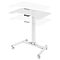 Фото-6 Стол для ноутбука CACTUS FDE101 для дома и офиса белый/белый, CS-FDE101WWT