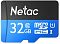 Фото-1 Карта памяти Netac P500 microSDHC UHS-I Class 1 C10 32GB, NT02P500STN-032G-S